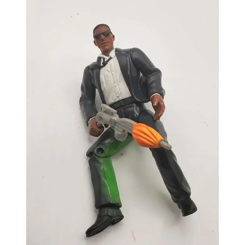 4 Vintage MIB‎ Action Figures Agent J Agent K 1997 Galoob